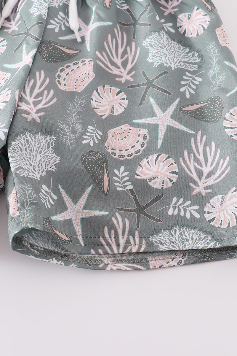 Shell boy trunk shorts