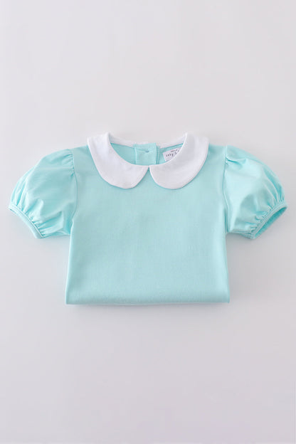 Premium Mint bunny embroidery set