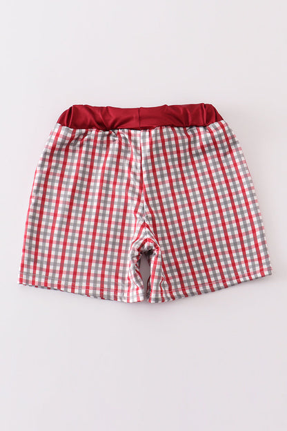 Alabama elephant embroidery boy swim trunks