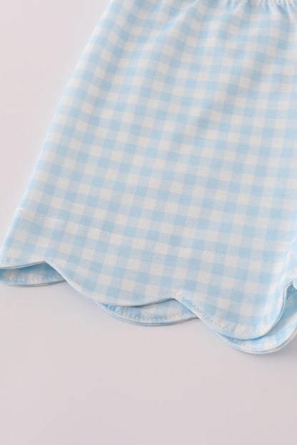 Fireworks castle print shorts set