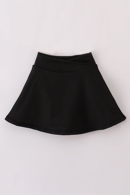 Black mom&me active skorts
